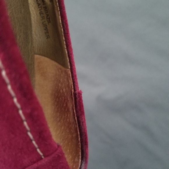 Talbot Suede Pump w/Tassels, GUC, Size 5B, Heel/Wedge Height 1.25" - Picture 9 of 9